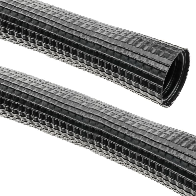 Tuyau ondulé externe M-32 10 m noir - Bematik