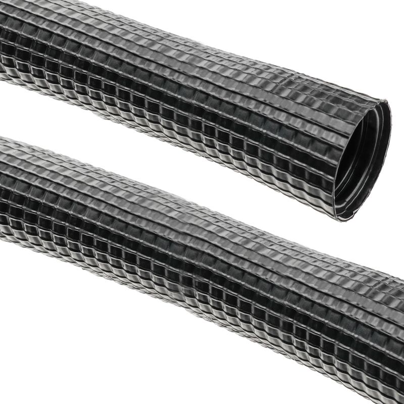 Tuyau ondulé extérieur M-32 25 m noir - Bematik