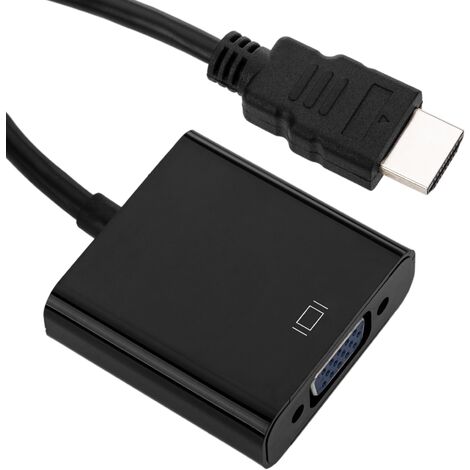 BeMatik - HDMI vers VGA convertisseur de type câble de 10cm