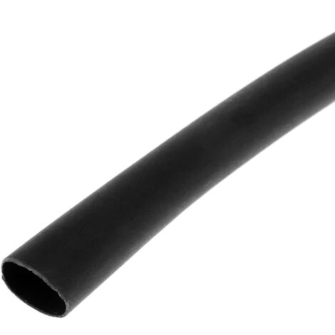Heat Shrink Tubing Black 6.4mm 1M Heat Shrink Tube Sleeve Wrap Cable Flex 