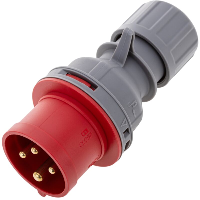 Bematik - Industrial Socket Cetac Female 3P + E 16A 380V Ip44 For