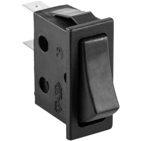 Euroconnex Interruttore A Bilanciere DPST 4258V Nero