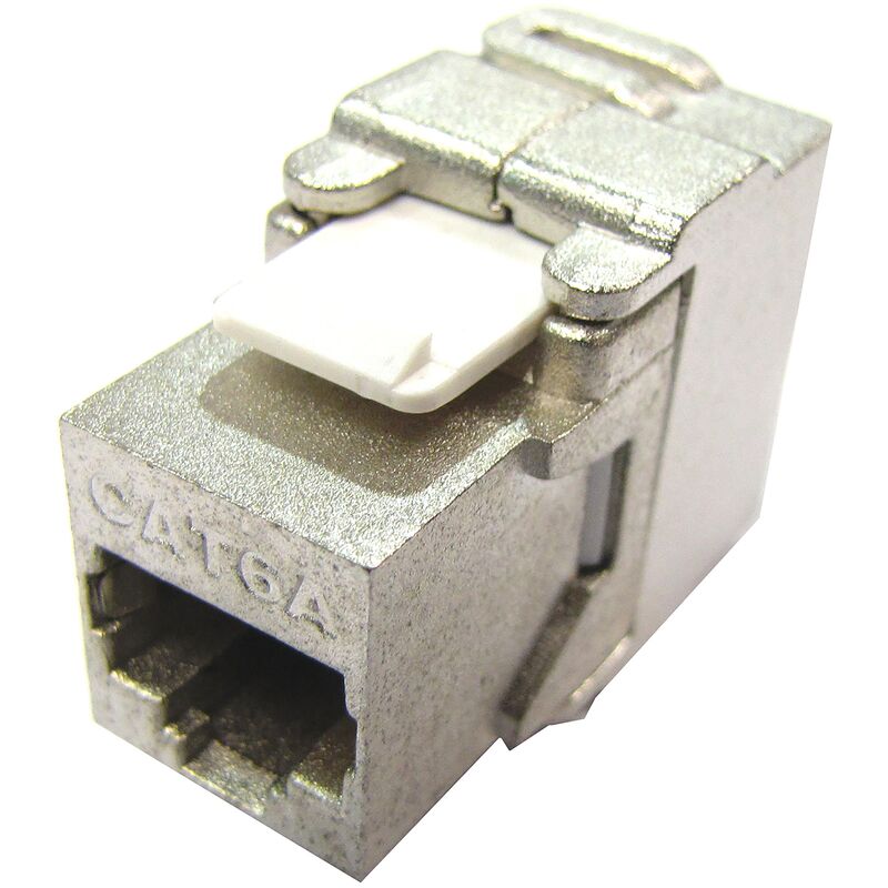 

Keystone RJ45 hembra a TB110 Cat.6 STP sin herramientas - Bematik