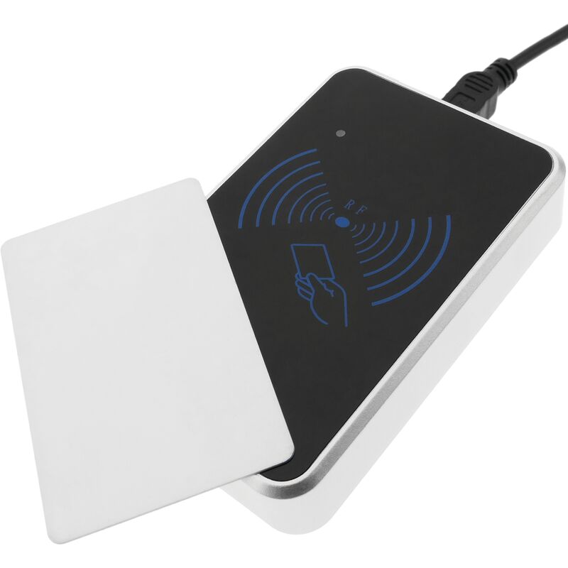 

Lector de tarjetas de proximidad ID RFID EM4100 125KHz USB - Bematik