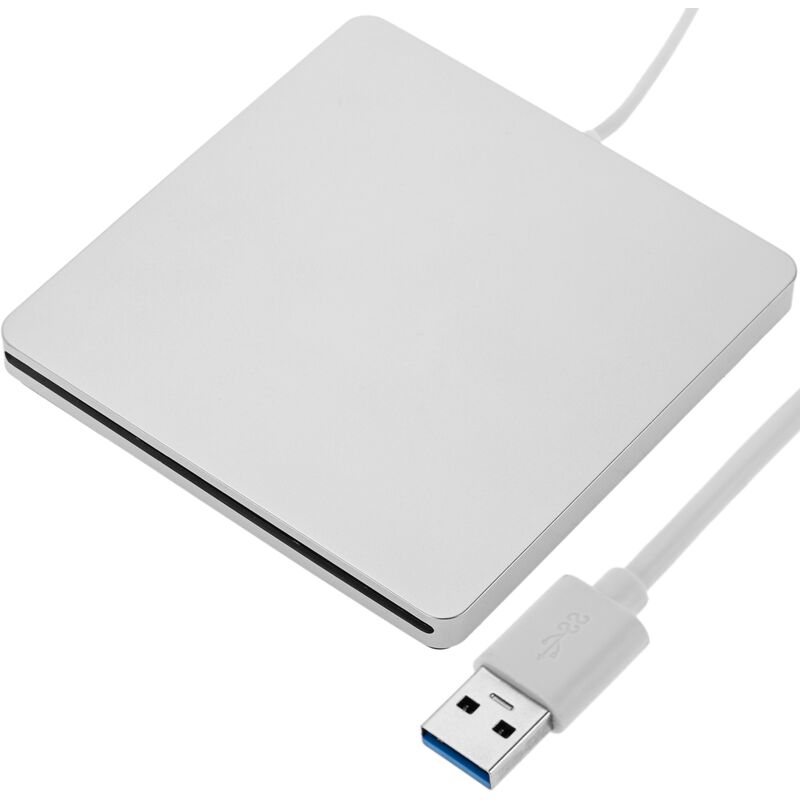 

BeMatik - Lector Grabador de CD/DVD externo USB 3.0 con conector USB A