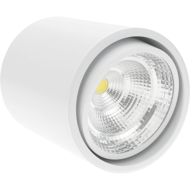 LED spotlight COB lamp 5W 220VAC 6000K white 90mm - Bematik
