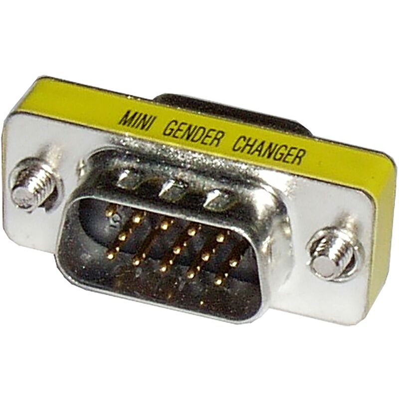 

Mini Adaptador VGA (HD15M-HD15H) - Bematik