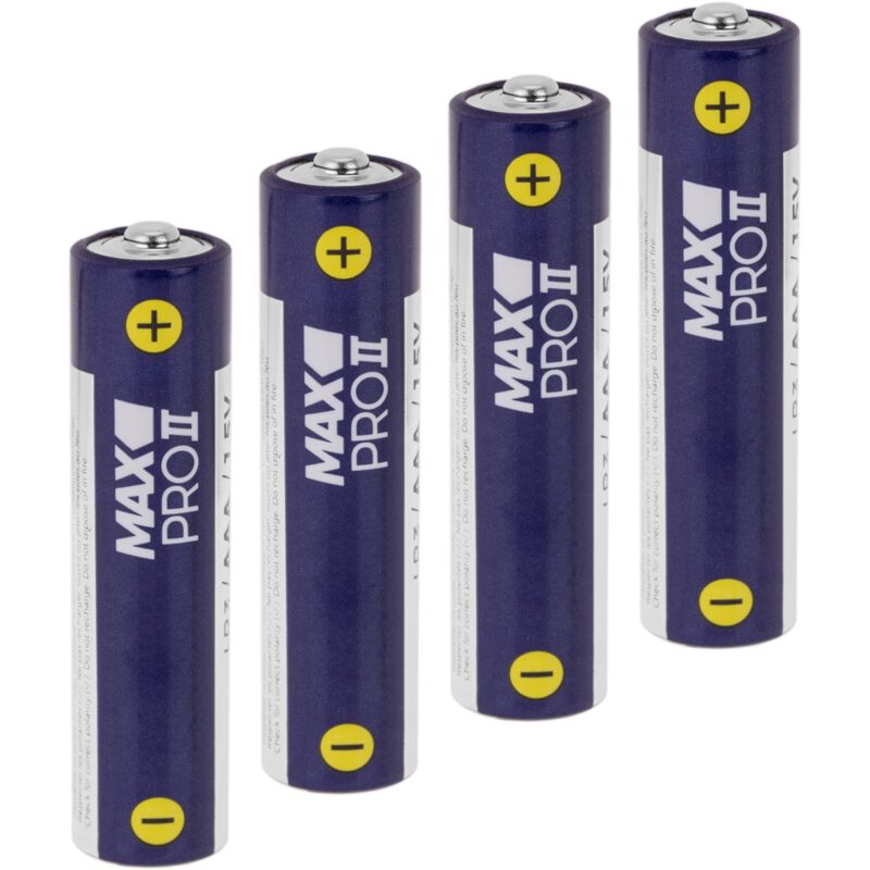 

Pila alcalina AAA LR03 1.5V 4 unidades - Bematik