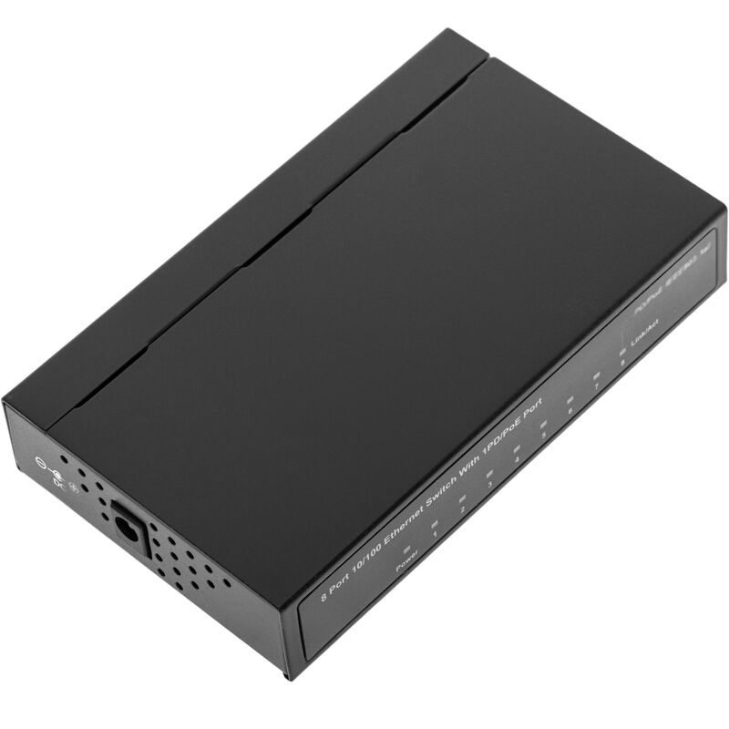 

PoE-Switch 10/100Mbps IEEE802.3af (7UTP 1PoE) - Bematik