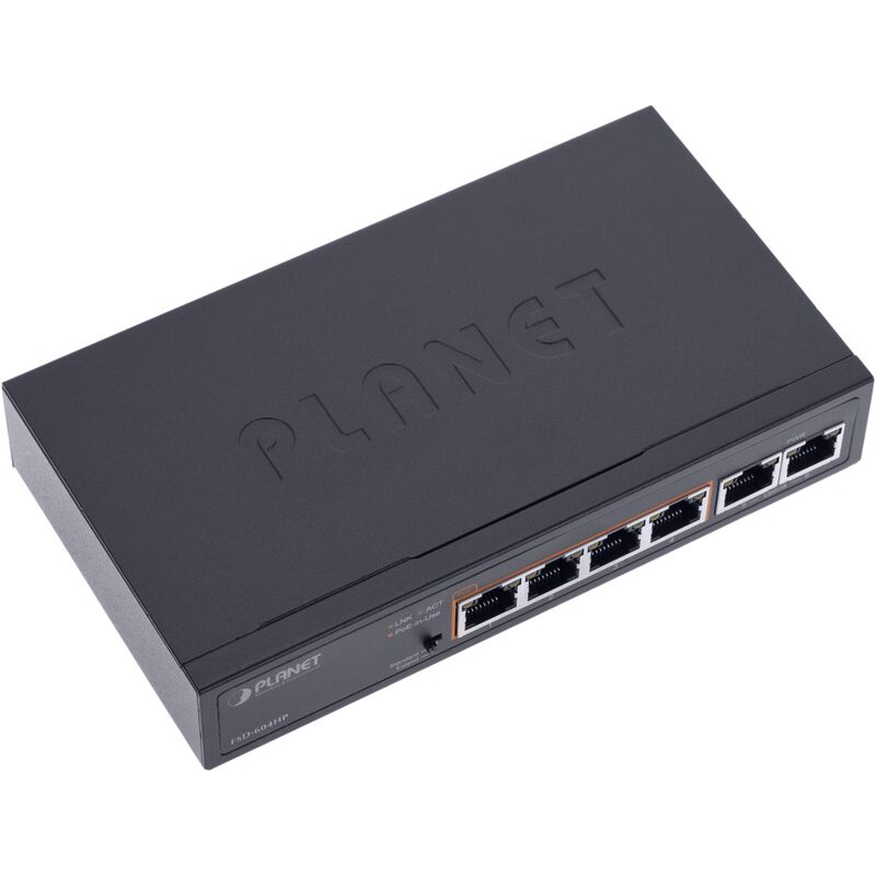 

PoE-Switch 10/100Mbps IEEE802.3af RACK10 (4UTP+4PoE) - Bematik