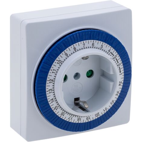 BeMatik - Programmeur quotidienne plug-in mécaniques électriques de type compac