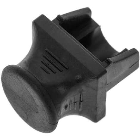 BeMatik - Protecteur de connecteur RJ45 noir pour connecteurs femelles