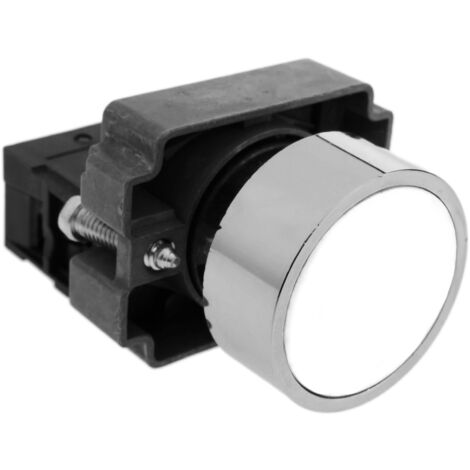 BeMatik Arcade Drucktaste - 32 Mm, Blau Mit Licht, 250V/15A Für Steuerungen & Spiele