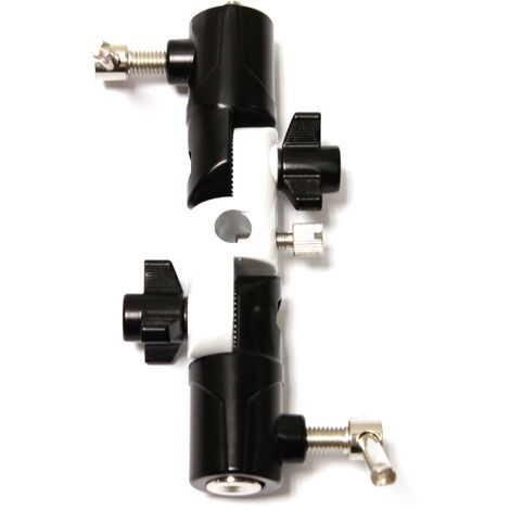 BeMatik - Rotule parapluie de fixation ou d'un réflecteur et les robinets 1/4 et 3/8
