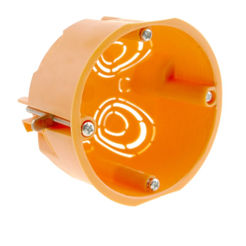 Round recess electrical box 67mm for electrical connections - Bematik
