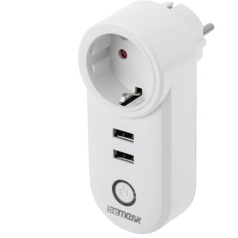 Prise Connectée WiFi Prise Intelligente 16A 4000W Smart Plug, Prise  Electrique Compatible avec Alexa, Google Home, Prise [43] - Cdiscount  Bricolage