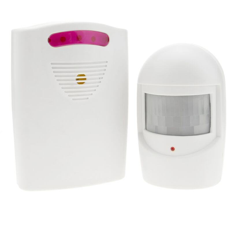 Sound and presence detector and alarm based on infrared sensor and motion detector 2 modules - Bematik
