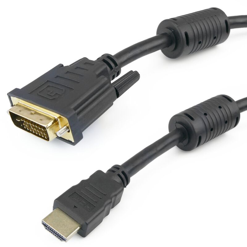 

Super cable HDMI 1.4 de tipo HDMI-A macho a DVI-D macho de 2 m - Bematik