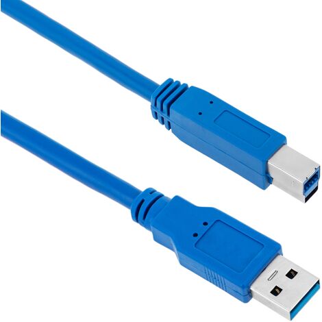 BeMatik - SuperSpeed USB Cable 3.0 (AM/BM) 5m