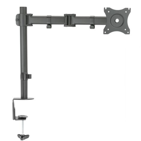 BeMatik - Support de table avec bras articulé et hauteur réglable pour écran jusqu'à 27" VESA 75x75 100x100