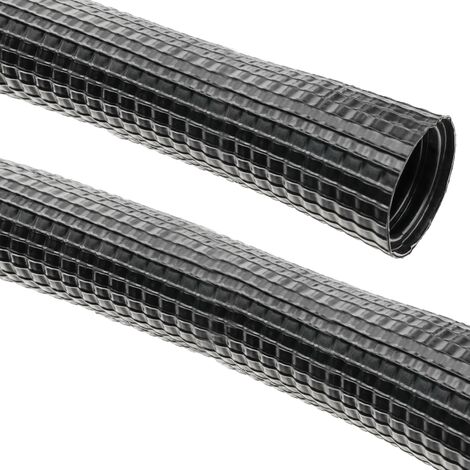 BeMatik - Tubo corrugado exterior M-32 10 m negro