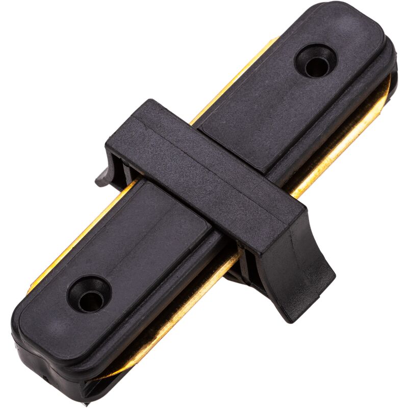 Bematik - Connecting piece for lighting rail. 1-way straight black junction