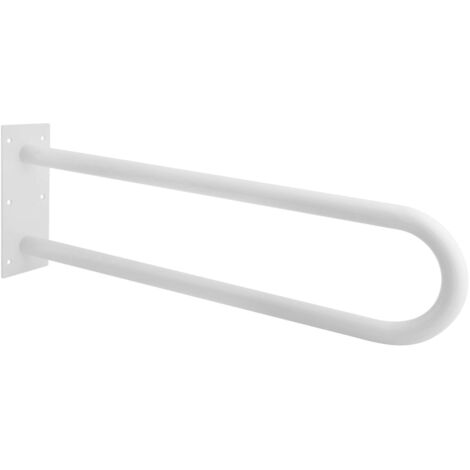 BEMETA HELP Pasamanos fijo en forma de U 60cm, Comaxite, Blanco (301102054)