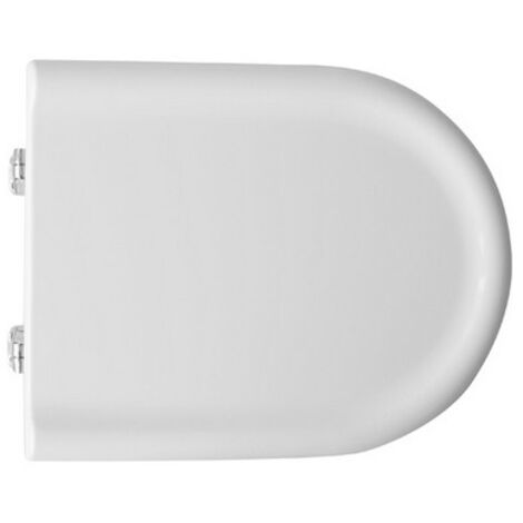 Bemis sedile wc per vaso Dolomite Clodia bianco in legno ricambio copriwater