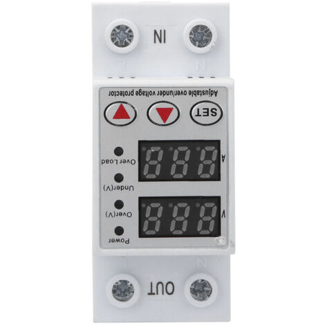 BEMS5-40A Protector inteligente contra sobretensión/sobrecorriente de 230 V y 40 A con pantalla LCD