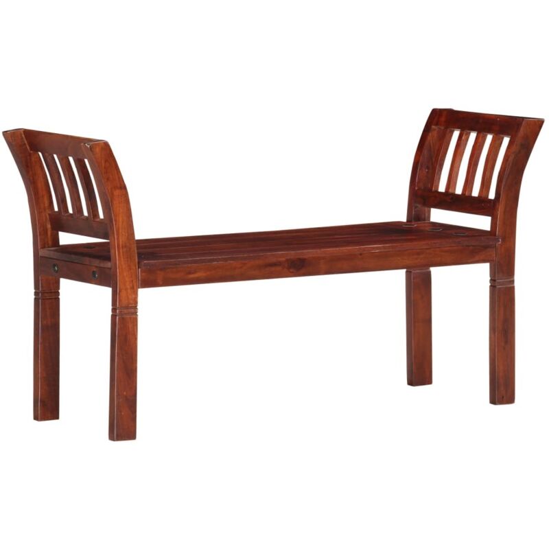 Bench 111 cm Solid Acacia Wood vidaXL