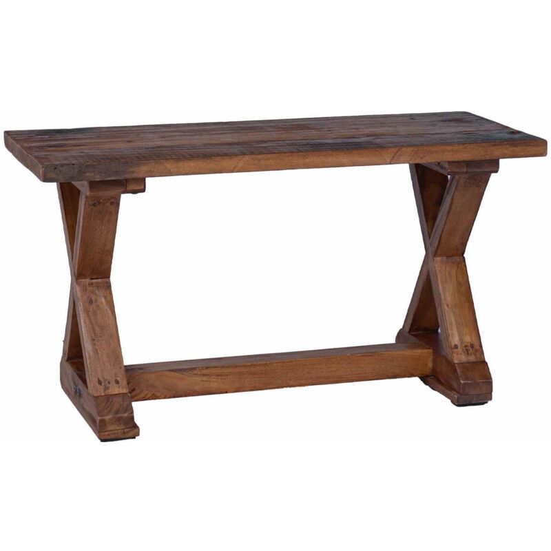 Bench Natural 85 X 35 X 46 Cm Solid Reclaim Wood Vidaxl