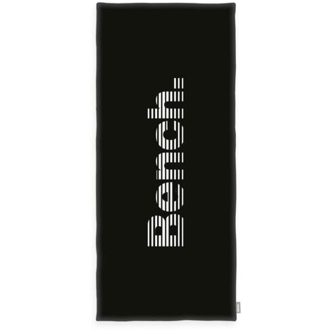 Bench Telo da Mare e Sauna, Modern Opposite, 80x180 cm, 100 % Cotone, Velour, Con Gancino, Colore: Nero, Art.No.:6112604537