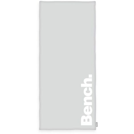 Bench Telo da Mare e Sauna, Urban Grey, 80x180 cm, 100 % Cotone, Velour, Con Gancino, Colore: Grigio, Art.No.: 6112601537