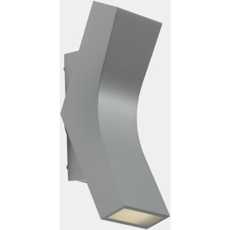 Bend Innenwandleuchte mit warmweißem LED-Licht 3000k 239lm.Silber