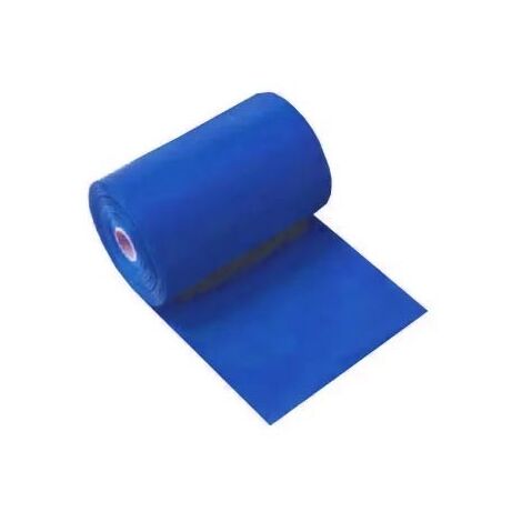 Bendaplast 10cm x 25m benda vinilica blu, rivestimento per coppelle in gomma, lana di vetro e lana minerale 03402BL