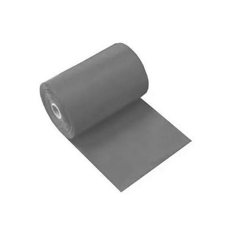 Bendaplast 10cm x 25m benda vinilica grigia, rivestimento per coppelle in gomma, lana di vetro e lana minerale 03402GR