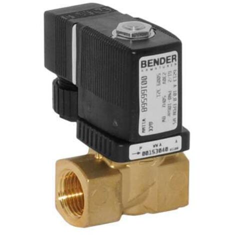 Bender Magnetventil 3/4'' IG - 26mm stromlos geschlossen 230V 2/2-Wege NC