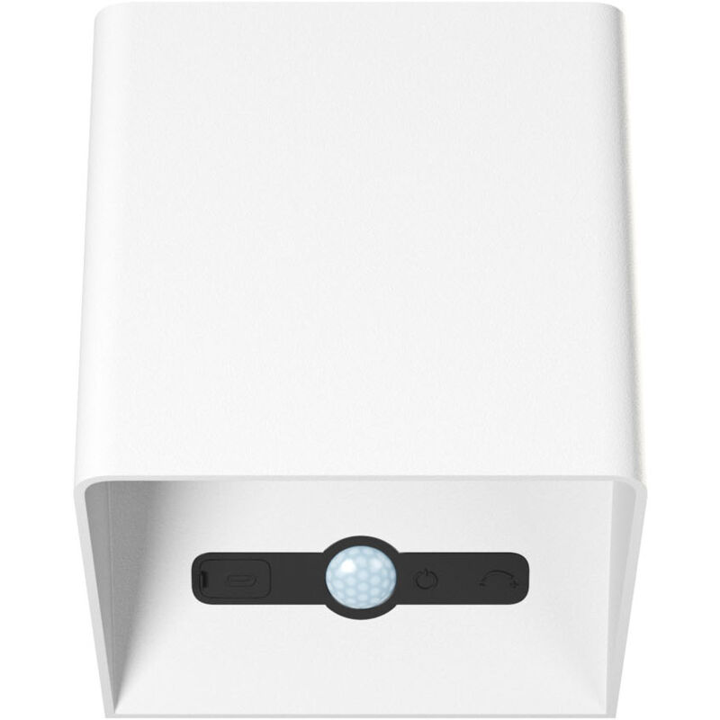Applique led sans fil Beneito Faure Lek Sensor 6W, détecteur mouvement, usb-c, IP54, plafonnier mural blanc Applique led sans fil Beneito Faure Lek Sensor 6W, détecteur mouvement, usb-c, IP54, plafonnier mural blanc