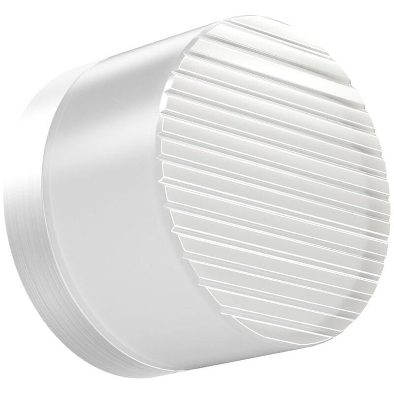 Applique led Oma 8W, IP65, Interrupteur cct 2000K/2800K/4000K, Plafonnier Mural Vintage en Aluminium Blanc - Beneito Faure