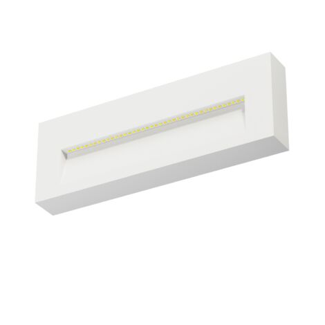 Beneito Faure Faretto Led segnapasso da parete a superficie Tween - 5W, Switch CCT, Illuminazione Interni ed Esterni, corridoi o passaggi - Bianco