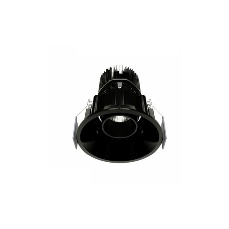 Spot led encastrable et orientable tao 10W 675LM 3000°K noir 3944 - Beneito Faure