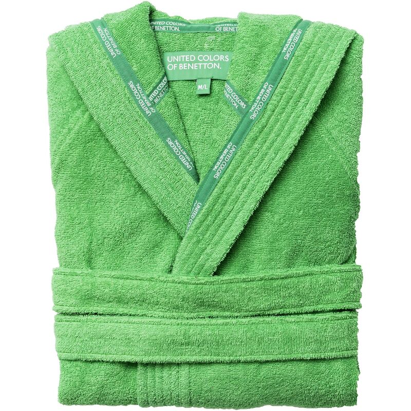 

Albornoz Con Capucha L/Xl 360Gsm 100% Algodón Verde Rainbow L/Xl