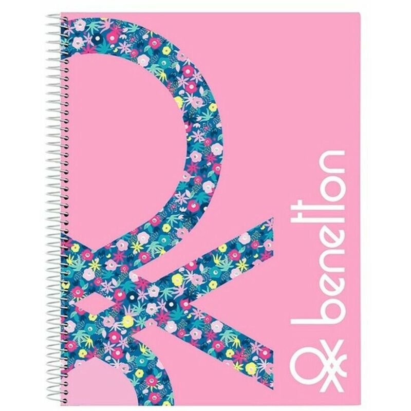

Benetton Bloc de Notas Benetton Blooming Multicolor Rosa A4
