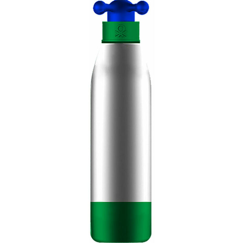 

Botella de Agua Acero Inoxidable (550 ml) Verde - Benetton