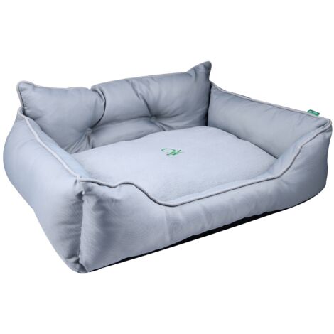 BENETTON CAMA PARA MASCOTA 90X70X28CM POLIESTER GRIS