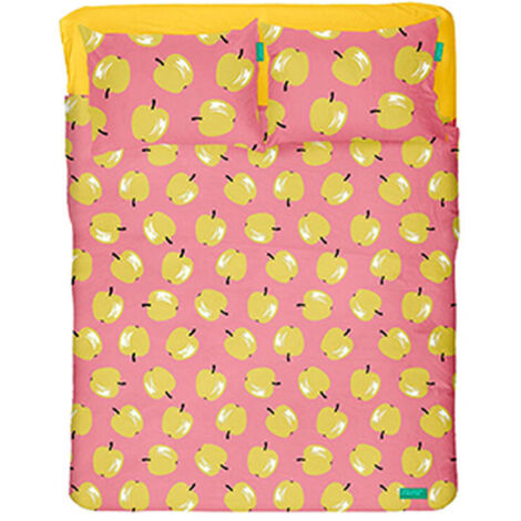 BENETTON COUVRE-LIT 180X260CM 144TC 100% COTON BLEU BENETTON