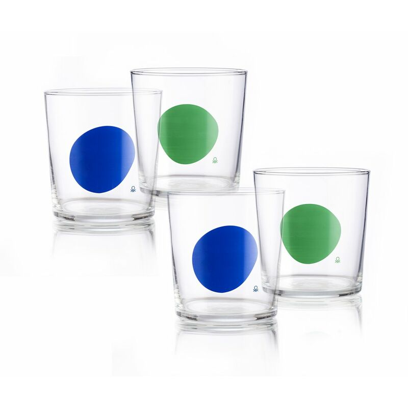 

Vasos de Cristal Set 4 Vasos De Agua 0,33L Cristal Alta Calidad Addige - Benetton