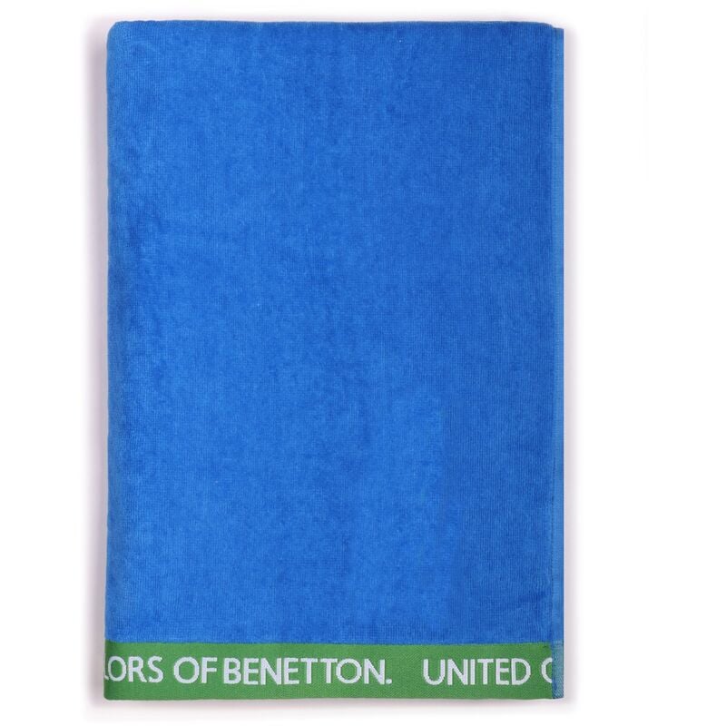 

TOALLA DE PLAYA 90X160CM 380GSM VELOUR 100%ALGODON AZUL CASA - Benetton