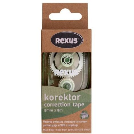 Beniamin Korrekturband 5mm - 8m, weiß, ergonomisch