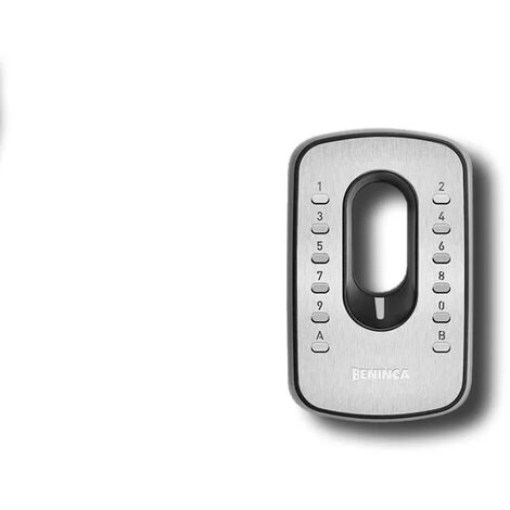 beninca clavier numérique sans fil inox triple codage ip54 iri.kpad inox 976002413